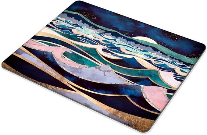 Moonlit Ocean Mouse pad Customized Mousepad Non-Slip Rubber Base Mouse Pads for Computers Laptop Office Desk Accessories Mouse pad
