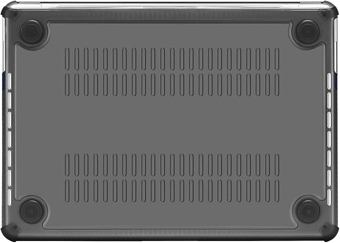 MOSISO Compatible with MacBook Pro 13 inch Case M2 2025-2016 A2338 M1 A2251 A2289 A2159 A1989 A1708 A1706, Anti-Cracking Heavy Duty Plastic TPU Bumper Hard Case&Keyboard Skin&Screen Film, Gray