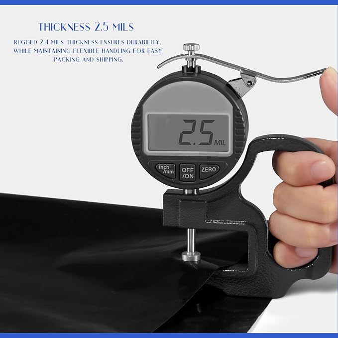 Metronic Large Poly Mailers 24×36 25 Pcs Large Shipping Bags for Clothes,Self Adhesive Shipping Envelopes for Small Business,Waterproof Mailers Poly Bags for Shipping,Packaging Mailing Bags Black