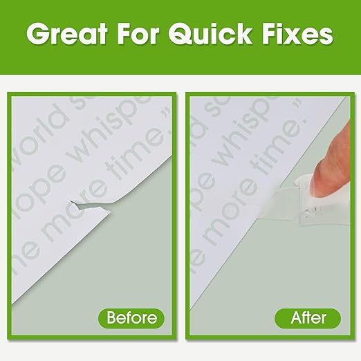 Invisible Tape, Home Office Supplies and Back to School Supplies for College and Classrooms, Matte Finish, 3/4 in x 650 in, Dispensered, 6 Pack