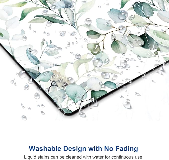 Mouse Pad, Premium-Textured Mouse Mat, Non-Slip Rubber Base Mousepad for Laptop, Computer & PC,9.5×7.9 in, Green Grass