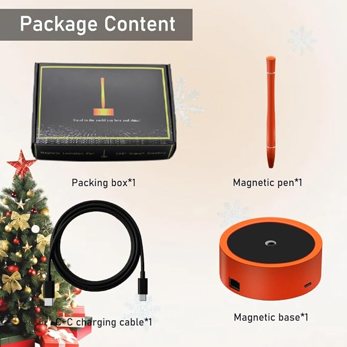 Ballpoint Pen with Magnetic Levitation&USB C Hub Dock,4-in-1 Adapter with Gigabit Ethernet,Ultimate Christmas Business Gift for Successful Professionals,Tech Enthusiasts,Pentel Pens&Sign Pen Users