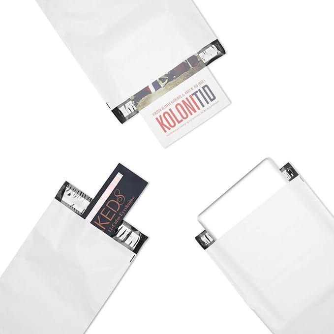 Metronic Poly Mailers 7.5x10.5 100 Pcs | Durable Shipping Bags for Clothing | Plastic Mailers Poly Bags for Small Business | Thick and Tear-proof Mailing Envelope Bags