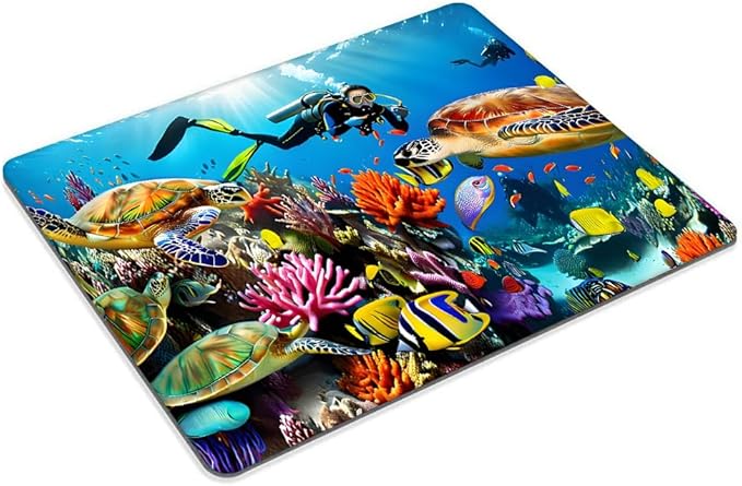 Marine Turtle Mouse pad Customized Mousepad Non-Slip Rubber Base Mouse Pads for Computers Laptop Office Desk Accessories Mouse pad