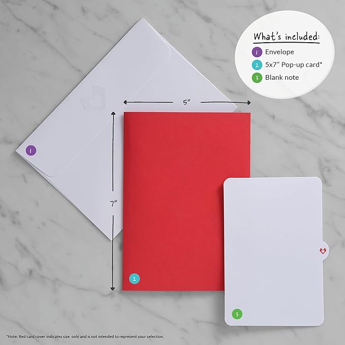 Lovepop Happy Birthday Pop-Up Card for Her and Him- 3D Greeting Cards for Boys, Girls, Men, Women - Your Gift Is in the Litterbox - 5" x 7" Cat Card - Blank Note Card & Envelope Included