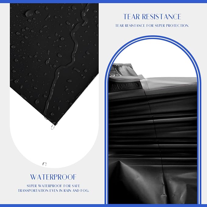 Metronic Large Poly Mailers 24×36 25 Pcs Large Shipping Bags for Clothes,Self Adhesive Shipping Envelopes for Small Business,Waterproof Mailers Poly Bags for Shipping,Packaging Mailing Bags Black