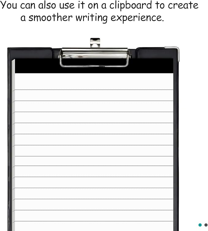Notepad for Daily Planning and Organization of Work – 4 x 6-inches Lined Paper – Thick Bright White Paper – 30 Pages – Note Pads Ruled Pages – Pack of 10