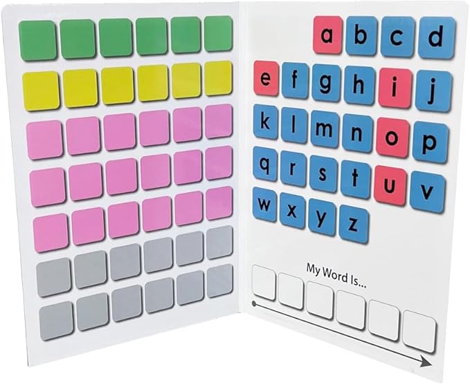 Magnetic Phonetics Back to Basics Magnet Set with Printed Board