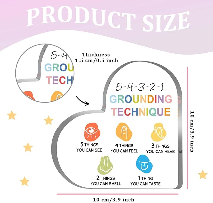 Mental Health Decor, Psychotherapy Affirmations Heart Acrylic Sign, School Counselor Sign, Anxiety Relief Social Psychology, Mental Health Gifts for Social Worker Classroom School Counseling