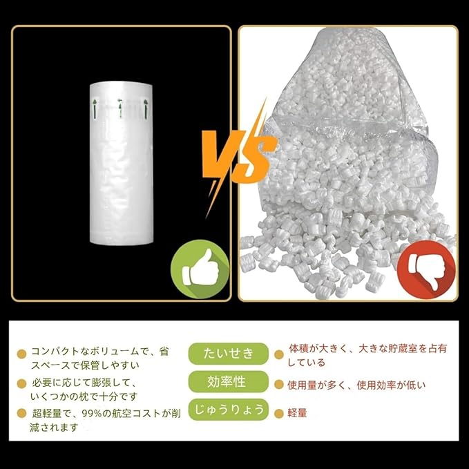 Packing Air Pillows for Shipping 600 Count Inflatable Air Pockets for Packaging Moving Supplies Box Filler Purse Stuffing to Keep Shape Alternative to Packing Peanuts, 4.72" x7.87"