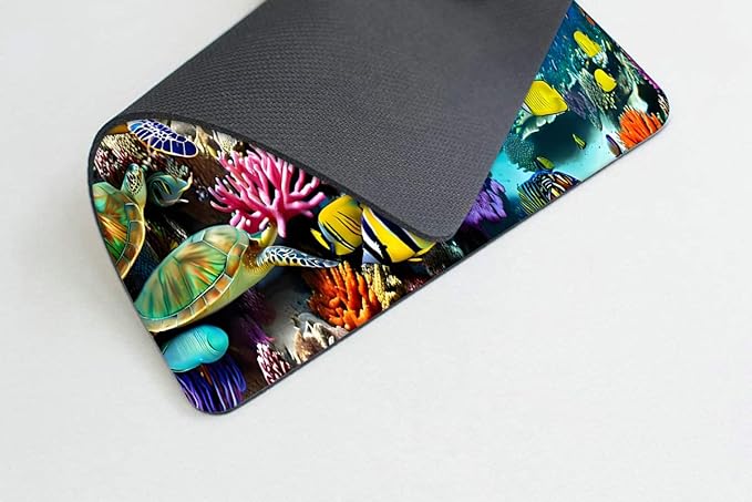 Marine Turtle Mouse pad Customized Mousepad Non-Slip Rubber Base Mouse Pads for Computers Laptop Office Desk Accessories Mouse pad