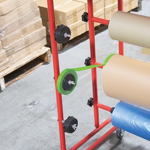 LAUCO DINOGREN High Performance Masking Tape for Car Paint, Heat & Water Resistant, Multi-Purpose Green (0.75 in 48 Rolls)