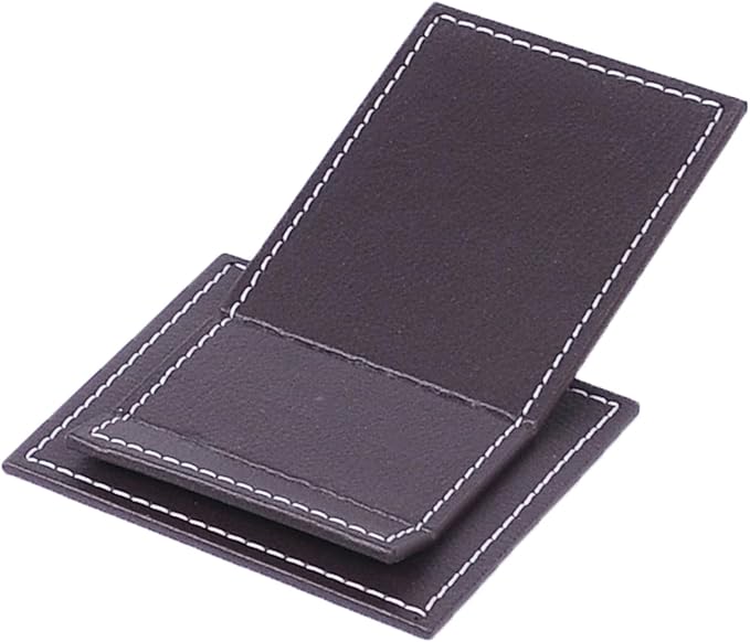 MOOGCO Leather Desk Set-Desk Office Accessories-Office Organizer- Home Office Accessories - Desk Supplies - Desk Storage Organizer -Desk Pad-Storage-12 Pieces -12 PCS(BROWN)