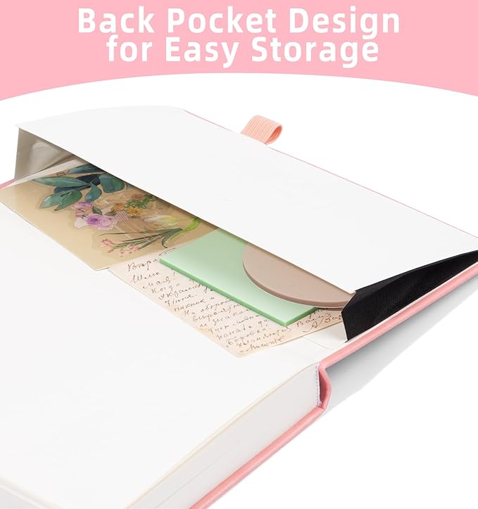 Lined Journal Notebook 365 Pages, A4 Leather Journals for Writing Women & Men, Hardcover Notebook with 100GSM Thick Paper, Daily Journal Notebook for Travel, Work, School, Note Taking, College Ruled