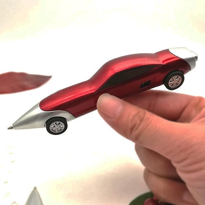 5-Pack Cartoon Car Ballpoint Pens,Novelty Race Car Pens Vehicle Ballpoint Pens Fun School Supplies & Party Favors For School office