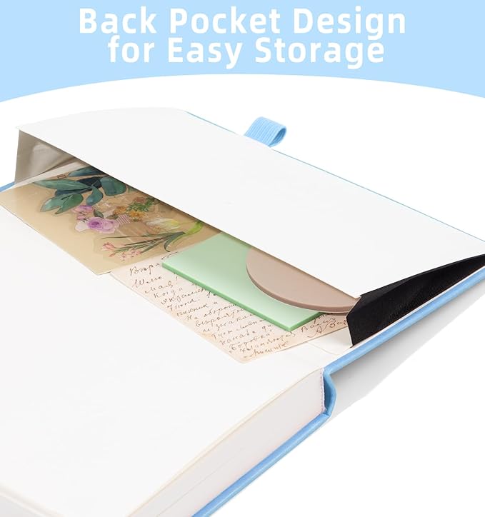 Lined Journal Notebook 365 Pages, A4 Leather Journals for Writing Women & Men, Hardcover Notebook with 100GSM Thick Paper, Daily Journal Notebook for Travel, Work, School, Note Taking, College Ruled