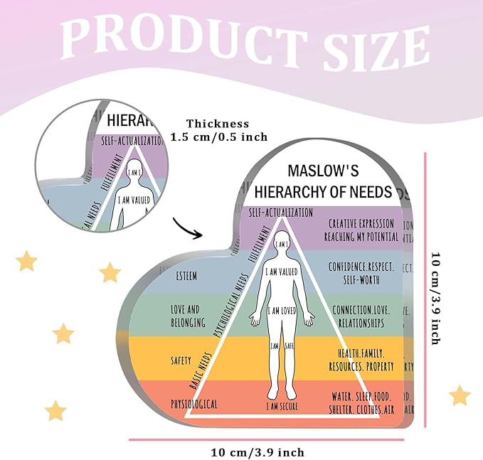 Mental Health Decor, Psychotherapy Affirmations Office Heart Acrylic Sign, School Counselor Sign, Therapy Anxiety, Mental Health Awareness Gifts for School Home Tabletop Therapy Office Decor