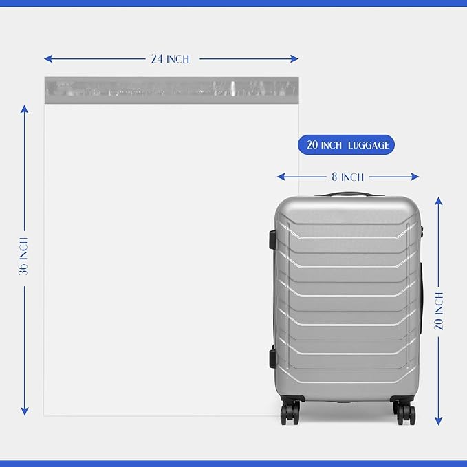 Metronic Poly Mailers 24×36 500Pack White, Extra Large Shipping Bags for Clothes,Self Seal Shipping Envelopes for Small Business,Waterproof Mailers Poly Bags for Shipping,Packaging Mailing Bags Bulk