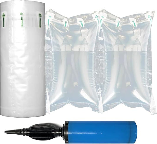 Packing Air Pillows for Shipping 600 Count Inflatable Air Pockets for Packaging Moving Supplies Box Filler Purse Stuffing to Keep Shape Alternative to Packing Peanuts, 4.72" x7.87"