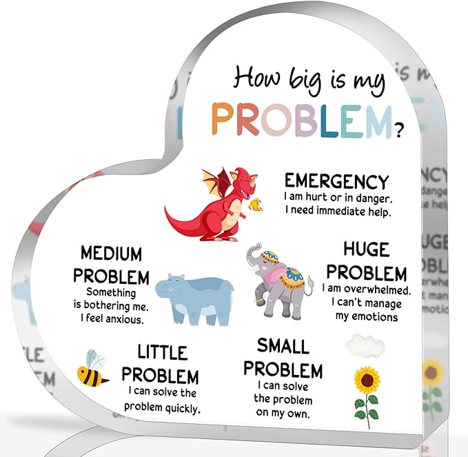 Mental Health Decor, Psychotherapy Affirmations Heart Acrylic Sign, School Counselor Sign, Therapy & Counseling Office Decor, Therapy Mental Health Gifts for Social Worker Classroom School Counseling