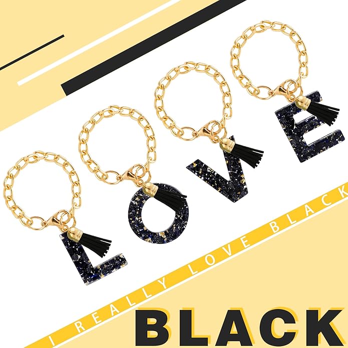 Letter Charm Accessories for Stanley Cup 1 PCS Cute Initial Keychain Handle Charm for Stanley Tumbler for Women