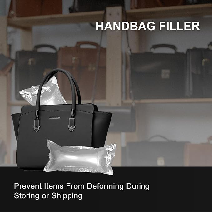 Packing Air Pillows for Shipping 600 Count Packaging Air Bags Inflatable Shipping Supplies Box Filler Alternative to Packing Peanuts, Purse Stuffers for Shape 4.72" x 9.84"