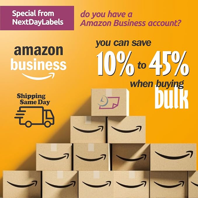 NextDayLabels 500 Rectangle Stickers (3" x 5") - Color Coding Labels Roll - Moving Labels for Boxes, Colored Inventory Stickers for Packing, Organizing, and Storage (Fluorescent Blue)