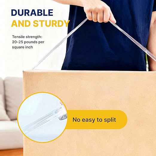 NORTHSKY Hot Melt Packing Tape, Clear, 2 mil, 2 inch x 110 Yards, Ultra Strong, Refill for Packaging and Shipping