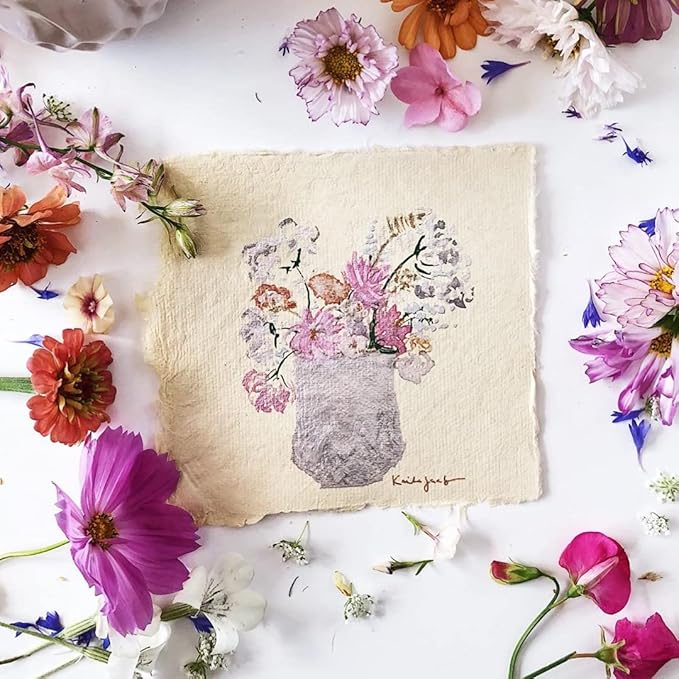 Hyggelight - The Growing Candle, Coffee Scented, 9oz Ceramic Pot, Aromatherapy Candles, 100% Soy, Cream and Espresso Aroma for Home, Astrid