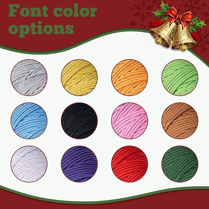 Personalized Christmas Gift Knits Baskets with Name Custom Baby Shower Basket for Newborn Cotton Rope Diaper Caddy Toy Stortage Boxes