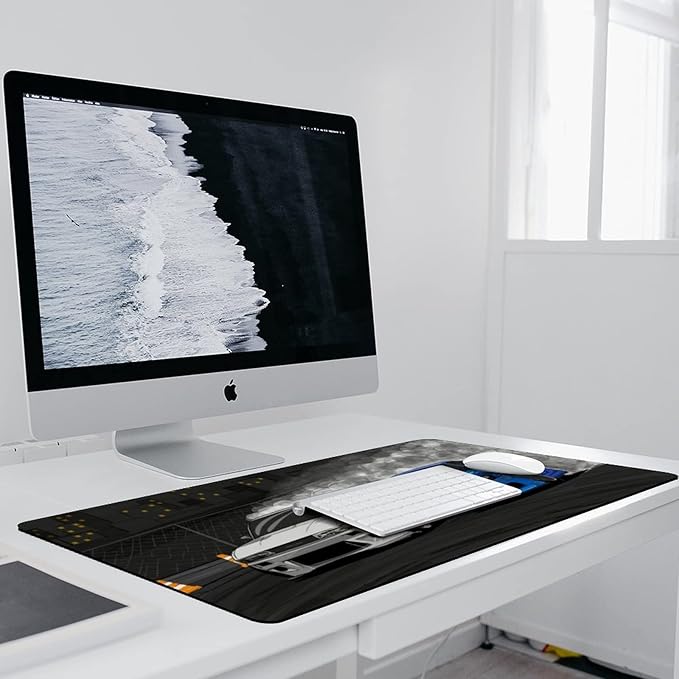 Large Mouse Pad Gaming Drifting S13 and S15 JDM Car Desk Mat Long Big Mousepad Extended Keyboard Computer Pad Office Desk Organizers and Accessories 40x90cm