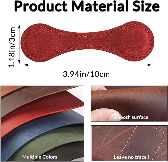 Magnetic Leather Bookmark with 26 Initial for Reading Women,Personalized Magnet Book Marks Gifts for Men,Book Lovers (Dark Brown, L)