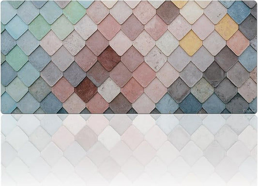 Large Mouse Pad Gaming XXL & Desk Keyboard Mat Size (35.4x15.7x0.1IN, 90x40 Xgezi)