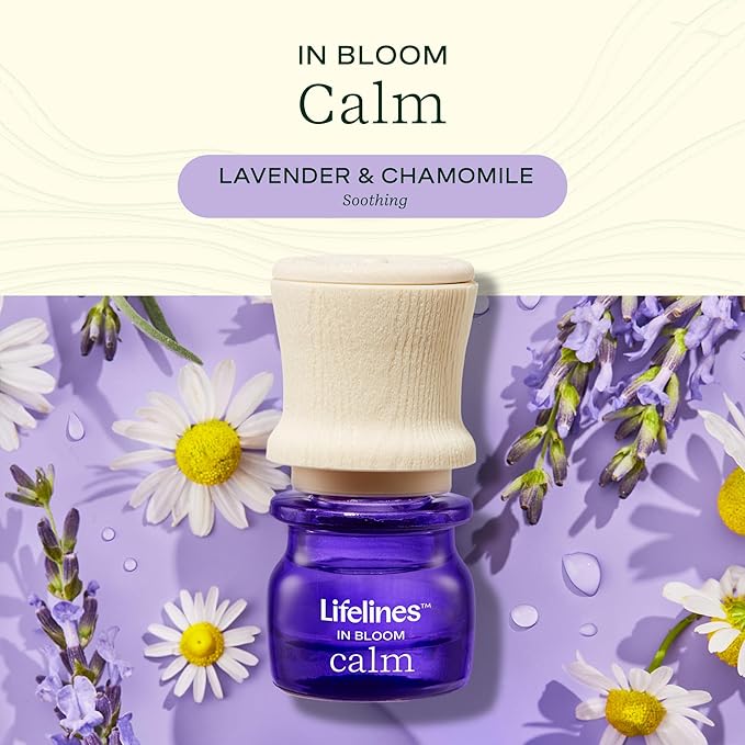 Lifelines Scent-Infused Grounding Stone & Oil Blend Gift Set - Fidgets for Tweens, Teens & Adults with Essential Oil Blend - Stocking Stuffers, White Elephant & Holiday Gifts for Christmas