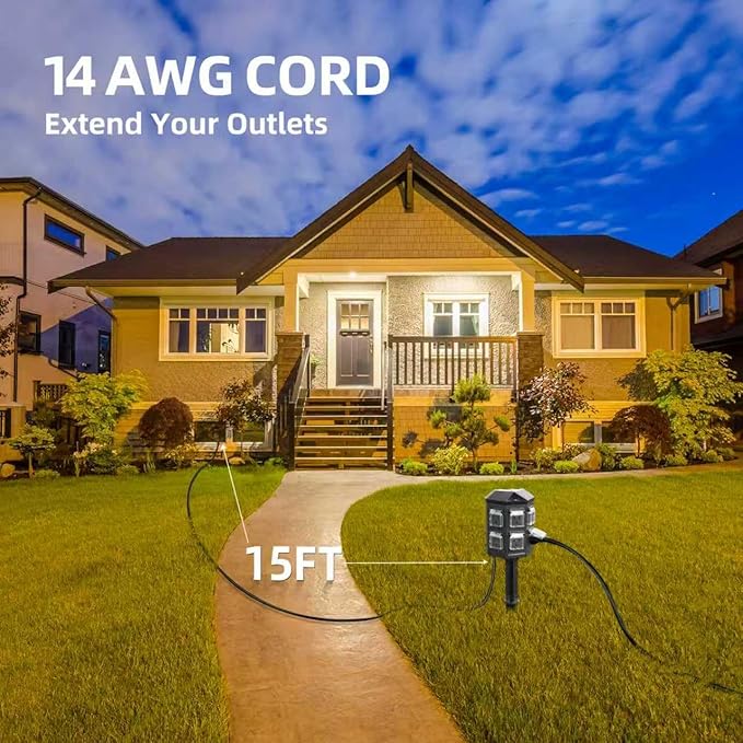 Outdoor Extension Cord (15 FT)