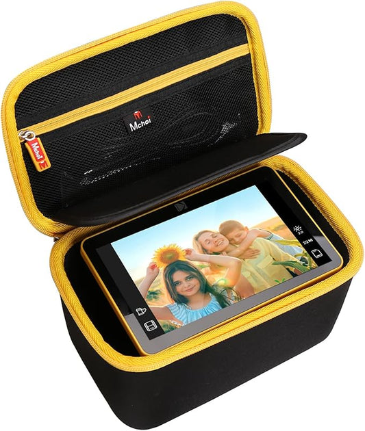 Mchoi Hard Case Suitable for Kodak Slide N SCAN Digital Film Scanner 7" Max RODFS70, Waterproof Shockproof Film and Slide Scanner Protective Case, Case Only