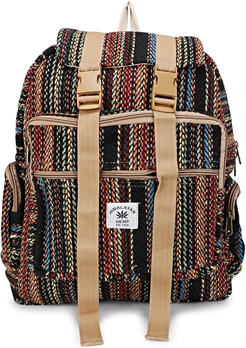 LONGING TO BUY Himalyan Hemp Laptop Bag Backpack/Traveller Bag, Hemp Laptop Bag