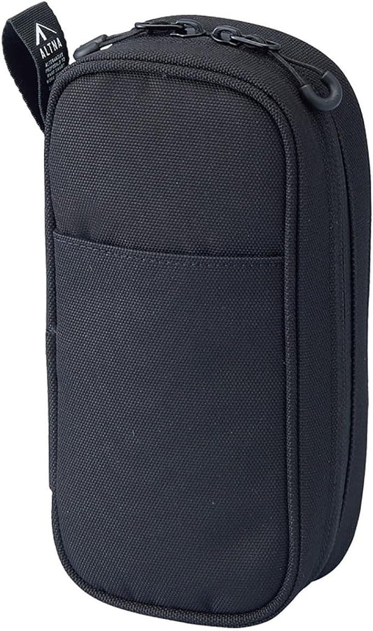 LIHIT LAB Gadget Pouch, 3.8 x 2.8 x 8.5, Black (A7764-24)