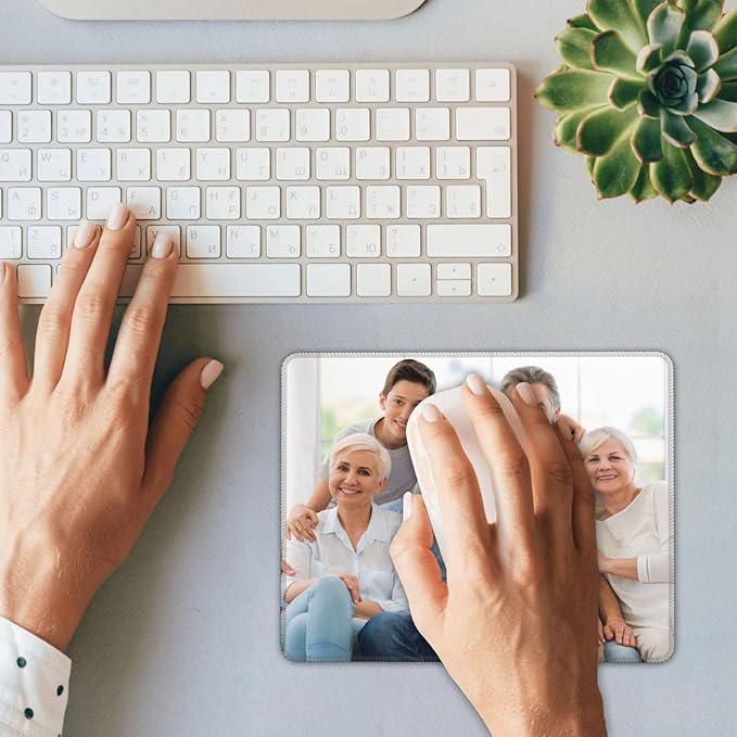 Mouse Pad Personalized, 7 * 8.6in Custom Mouse Pads for Desk 10 PCS, Computer Desk Work Desks Accessories, Office Supplies, Computer Mouses Pad, Mouse and Keyboard Pad