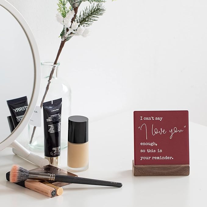 Lukiejac Christmas Valentines Day Gifts For Girlfriend From Boyfriend I Love You Sign For Her Him Presents Gift For Mom Birthday Mothers Day Anniversary Romantic Gifts For Husband Wife Miss You Gift