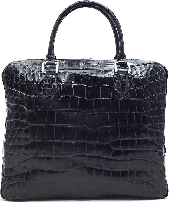 Masami Handmade Genuine Crocodile Leather Business Bag, Briefcase, Japanese brand, Leather bag