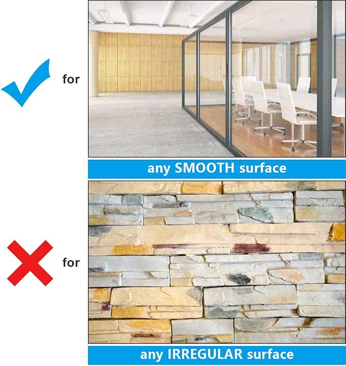 Dry Erase Whiteboard Paper, Large White Board Stickers for Wall, 6x4ft Dry Erase Paper Roll with Adhesive Backing, Perfect Replacement for White Board, No Ghost After 60 Days, 6 Much Better Markers