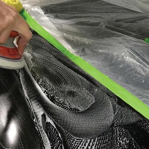 LAUCO DINOGREN High Performance Masking Tape for Car Paint, Heat & Water Resistant, Multi-Purpose Green (1.5 in (6 Rolls))