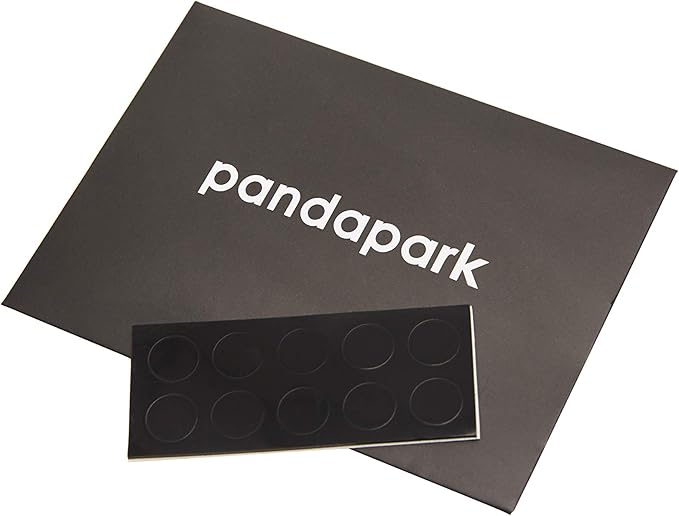 Pandapark Wood Bookends,Non-Skid Bookend for Shelves,Heavy Duty Bookends,Book Stand for Books/CDs,1 Pair