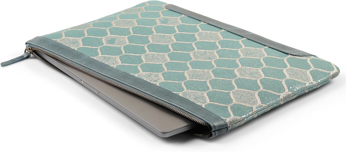 Londo Genuine Leather Laptop Sleeve - Stylish Protection for MacBook M1 M2 M3 Pro Max