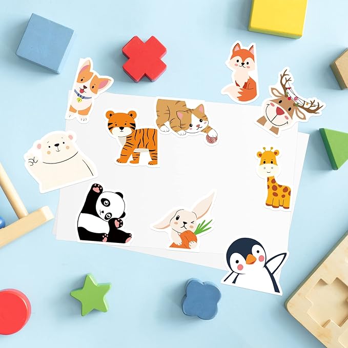 Magnetic Bookmarks, 20 PCS Bookmark Cute Animal Book Markers for Kids, Bookmarks Bulk for Students, Teens, Book Lovers, Classroom Gifts, School Prize, Reading Present