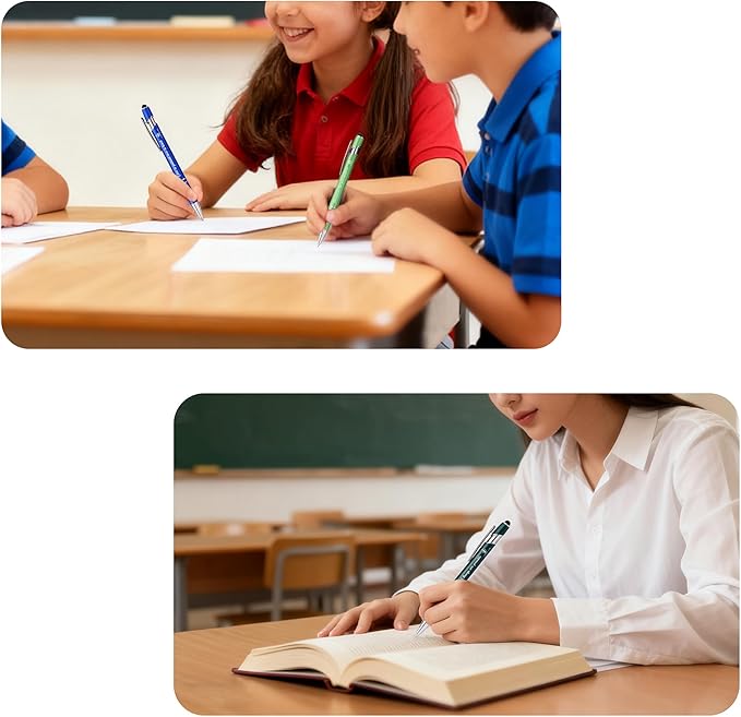 Christian Bible Verse Ballpoint Pen - Inspirational Scripture Pens Bulk Gift for Church Members, Friends & Family on Christmas (10 Count)