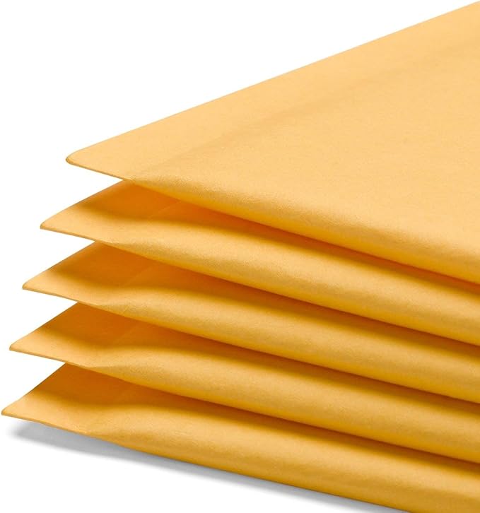 PackageZoom #4 9.5 x 14.5 Padded Envelopes Kraft Bubble Mailer Shipping Envelopes 100 Pack