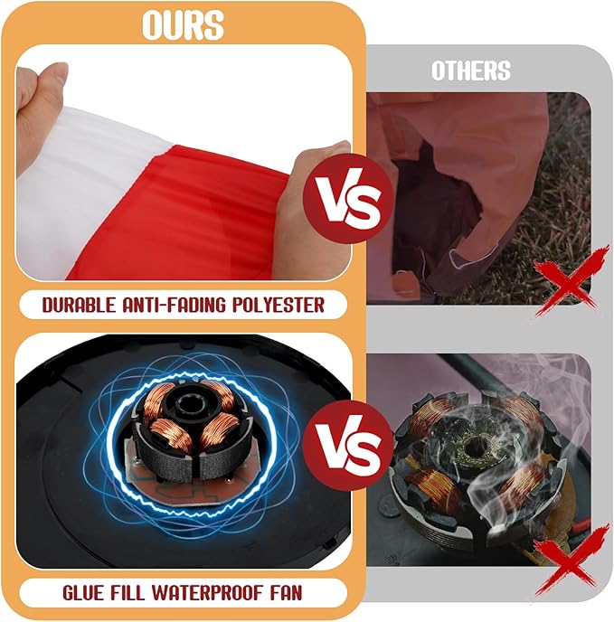 Outdoor Christmas Inflatables Decoration, 8FT Inflatable Christmas Santa with 3 Snowmen Decorations,Outdoor Blow Up Yard Decorations with Built-in LED for Outside, Holiday Lawn, Yard, Garden