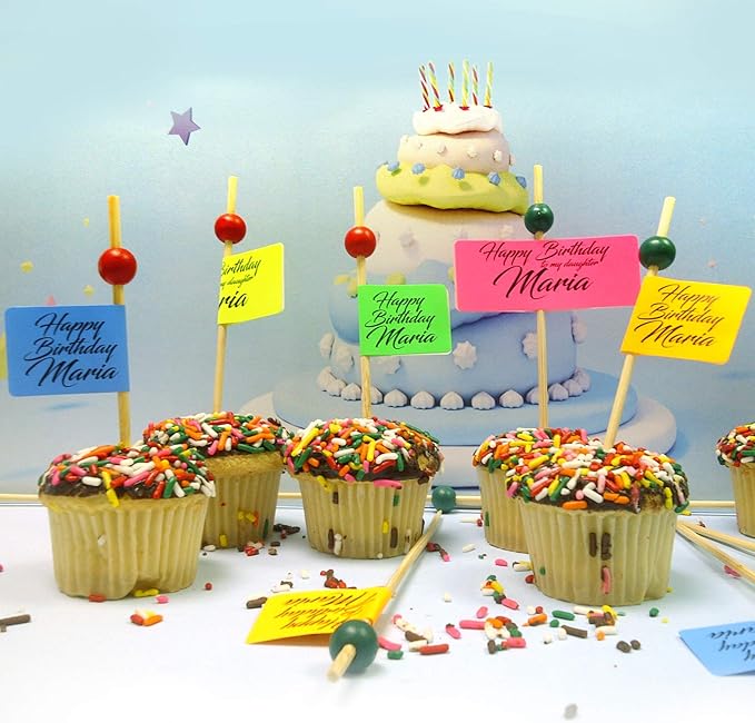 NextDayLabels - 8-1/2 x 11" Neon Color High Light Fluorescent Labels for Laser & Inkjet Printer (Pink Fluorescent, 1" x 2-5/8" - 30 Per Page | 750 Labels)